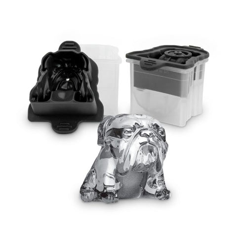 Tovolo Bulldog Ice Molds Set of 2 Charcoal Color
