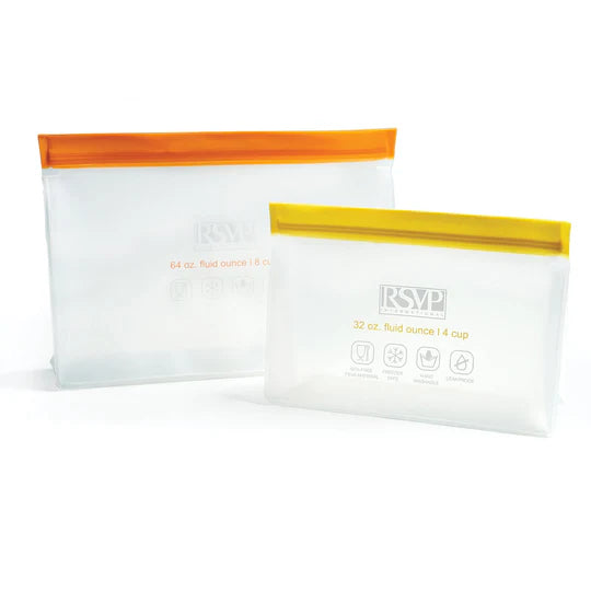 RSVP Eco Stand-N-Seal Bag set of 2