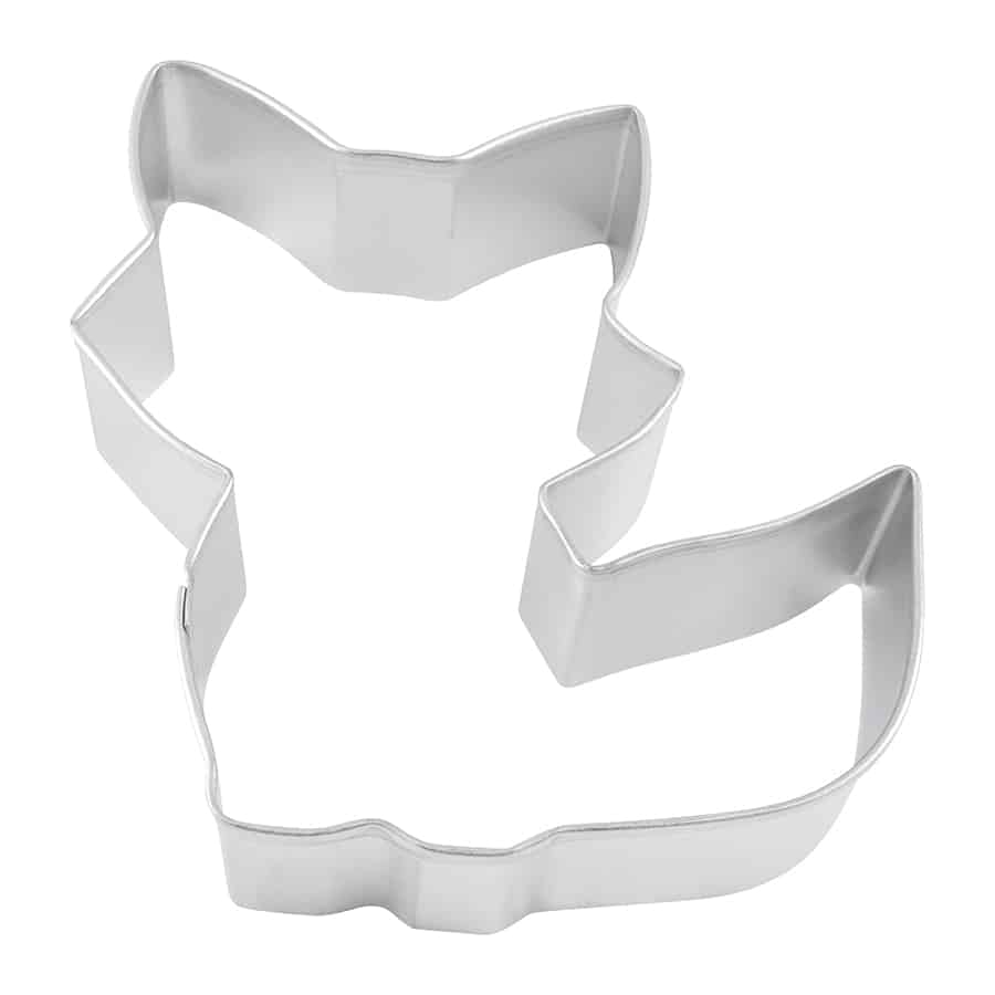 R&M Cute Fox Cookie Cutter 3.75"