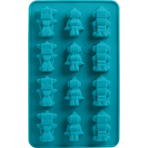Trudeau Robot Chocolate Molds Set of 2