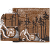 Primitives by Kathy Long Time No See Kitchen Towel