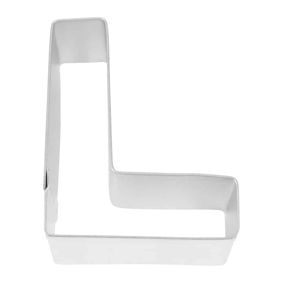 R&M Letter L Cookie Cutter 2.75"