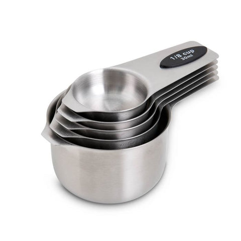 HIC Mrs. Anderson's Baking Magnetic Measuring Cups, 5-Piece Set