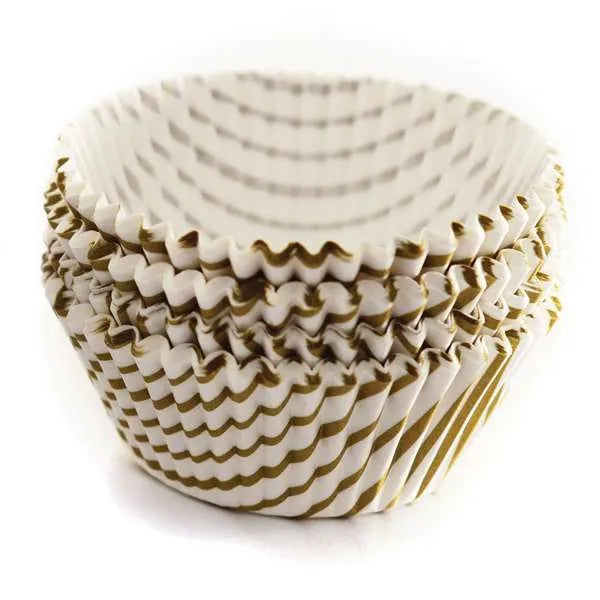 Norpro Muffin Gold Swirl Cups