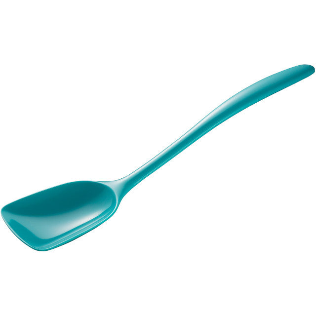 Gourmac Melamine Flat Front Turquoise Spoon