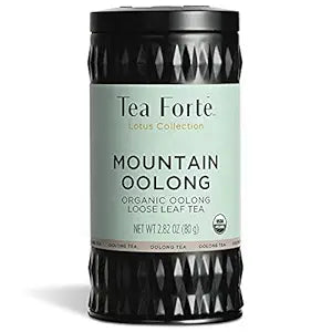 Tea Forte Lotus Mountain Oolong Tea Loose Leaf