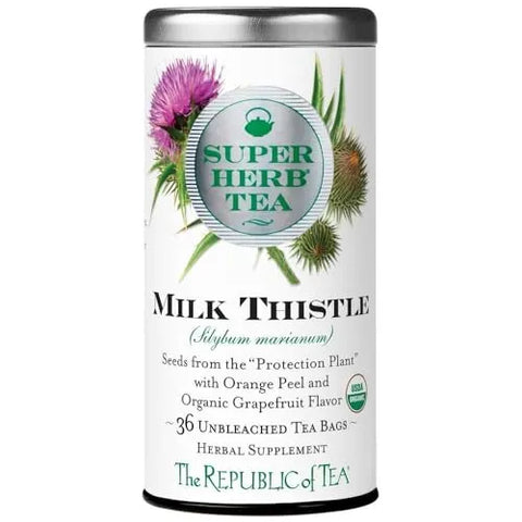 Republic of Tea Organic Milk Thistle SuperHerb® Tea Bags