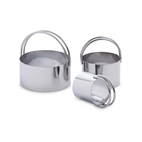 HIC Mrs. Anderson's Baking Cookie Fondant Cutters, Set of 3