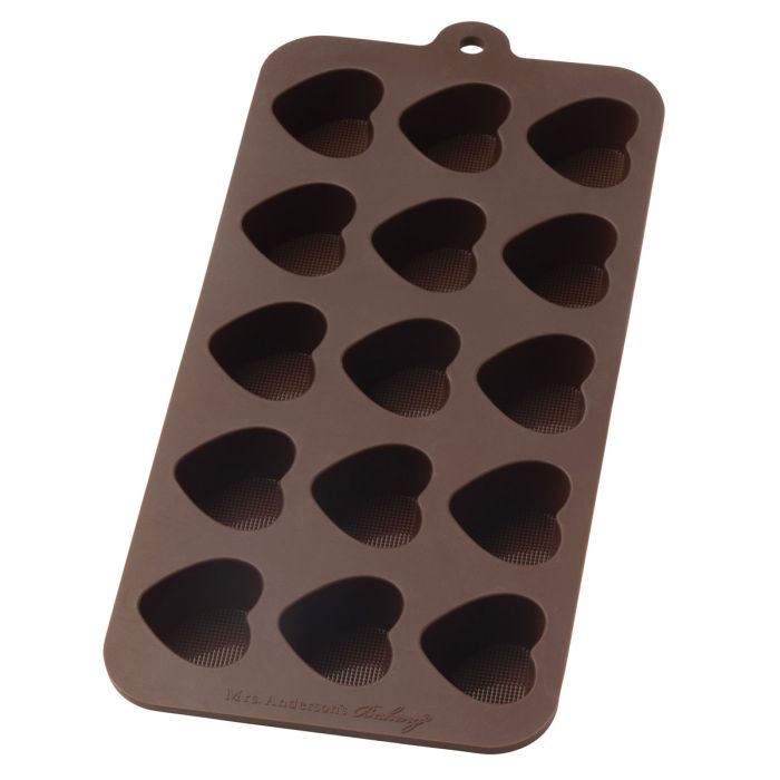 HIC Mrs. Anderson's Baking Chocolate Mold, Heart