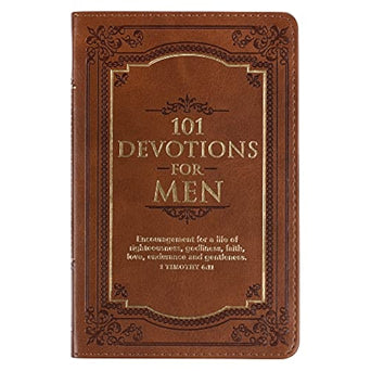 Christian Art Gifts 101 Devotions For Men Book