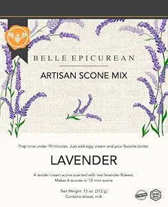 Belle Epicurean Lavender Artisan Scone Mix