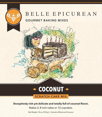 Belle Epicurean Coconut Cake Mix