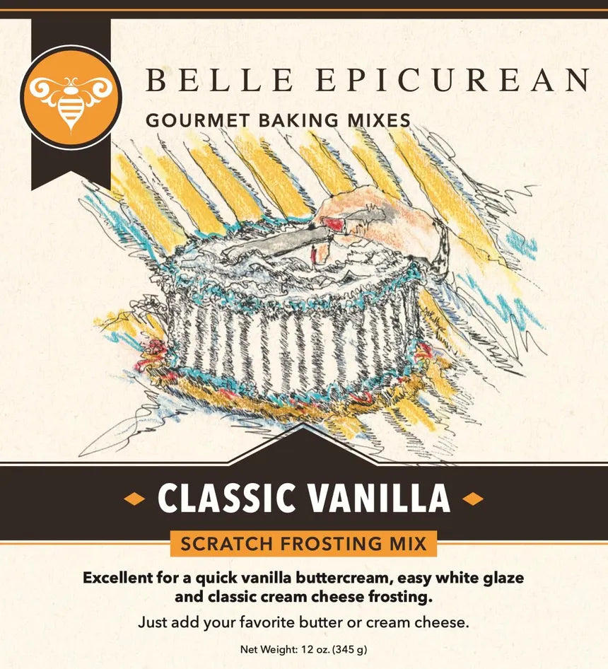 Belle Epicurean Vanilla Frosting Mix