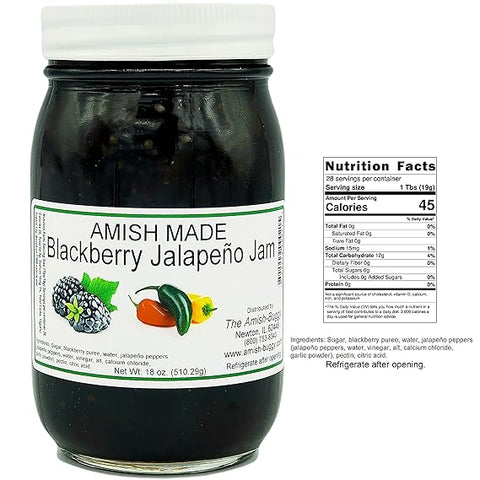 Amish Made Blackberry Jalapeno Jam