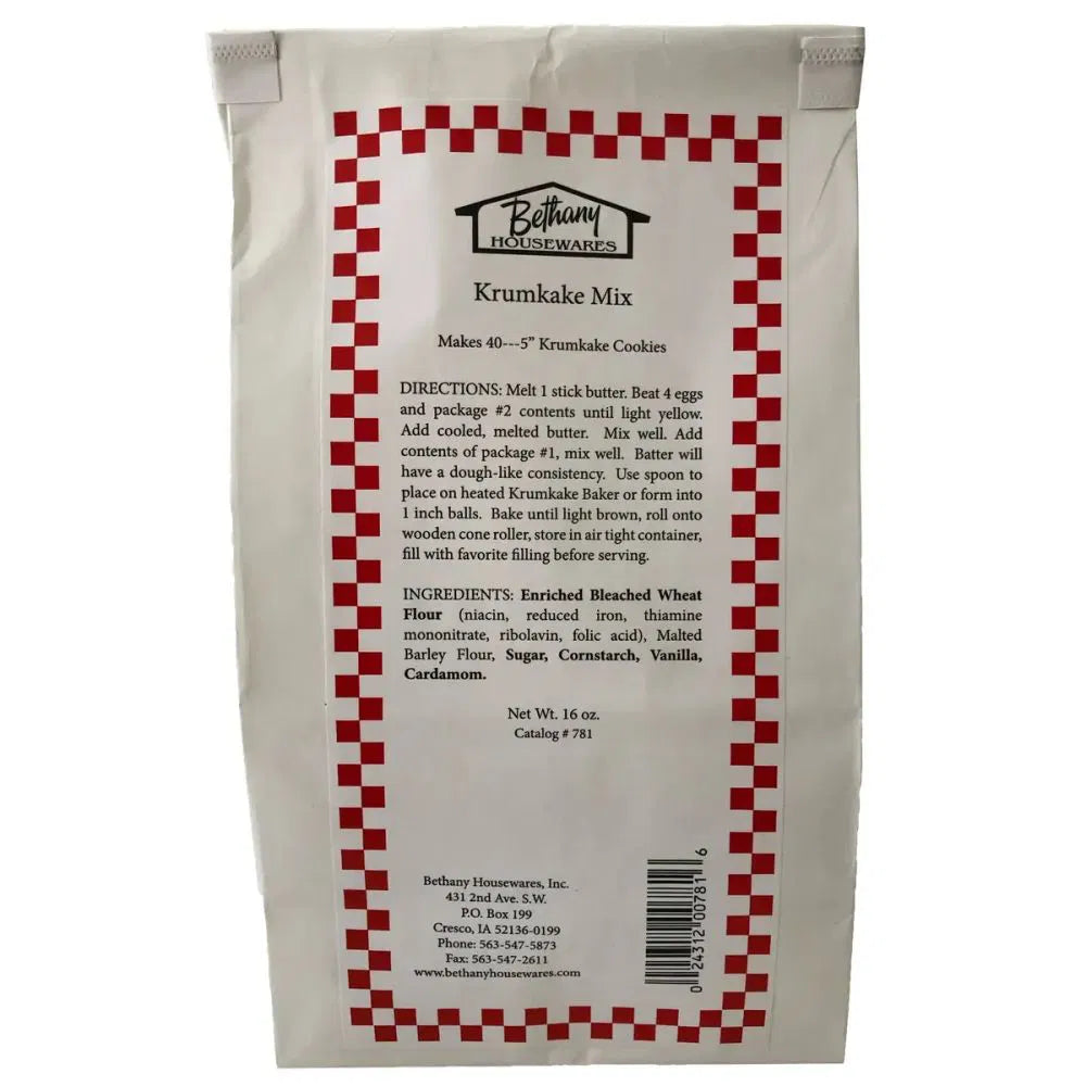 Bethany Housewares Krumkake Mix