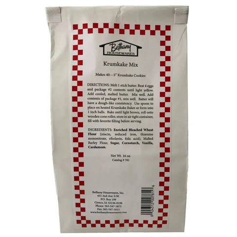 Bethany Housewares Krumkake Mix