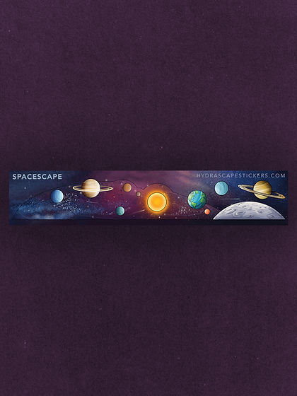 Hydrascape Mini Spacescape Sticker