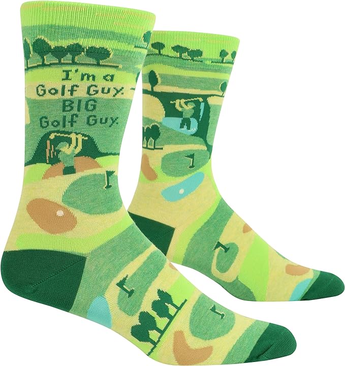 BQ I'm a Golf Guy BIG Golf Guy Socks