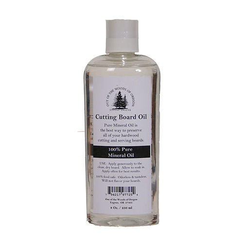 Out of the Woods Oregon Food Grade Cutting Board Oil 8oz