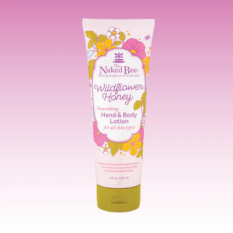 Naked Bee Wildflower Honey Hand and Body Lotion 8oz