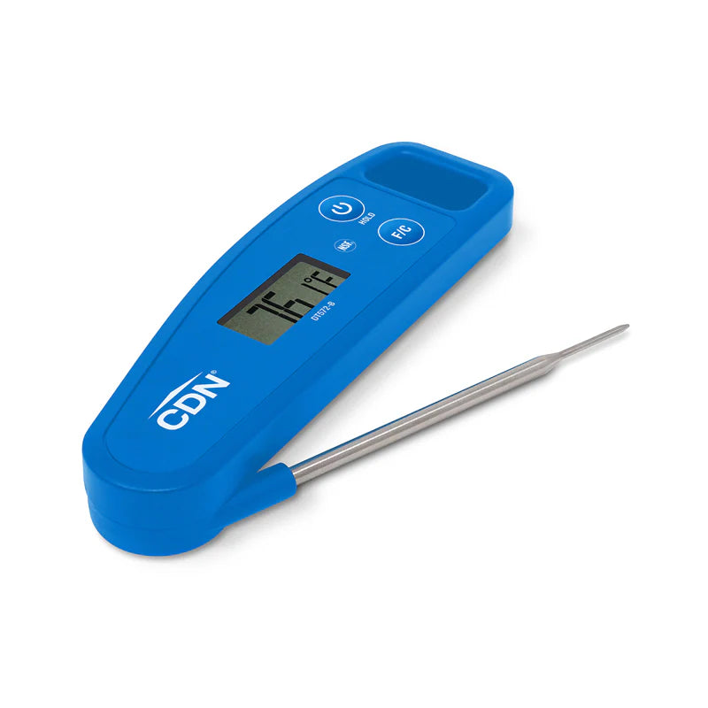 CDN Blue Digital Folding Thermometer