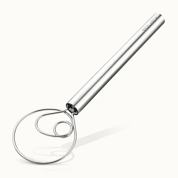 Zulay Danish Dough Whisk Stainless Steel