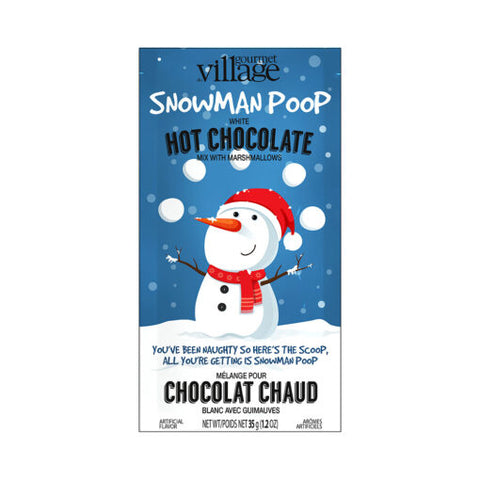 Gourmet Village Snowman Poop Cocoa Mix