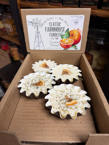 Classic Farmhouse Candles Soy Cilantro Orange Wax Melts