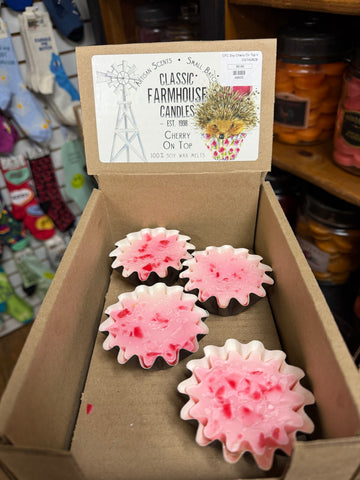 Classic Farmhouse Candles Soy Cherry on Top Wax Melts