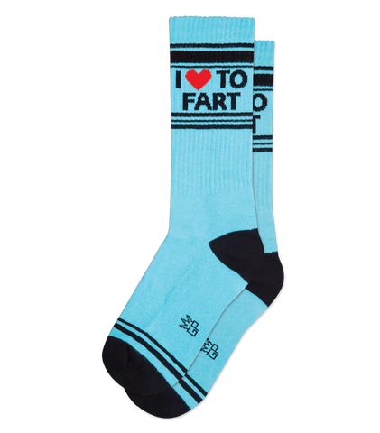 Gumball Poodle I love to Fart Socks