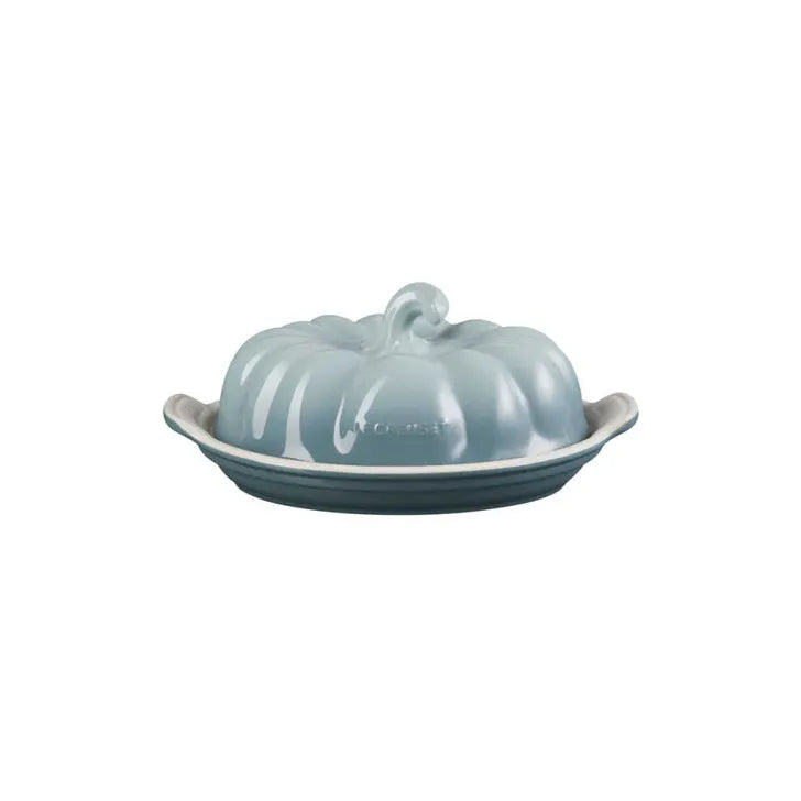 Le Creuset Pumpkin Butter Dish Sea Salt
