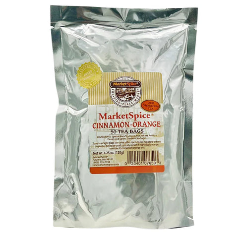 MarketSpice Cinnamon Orange 50 Teabag Pack