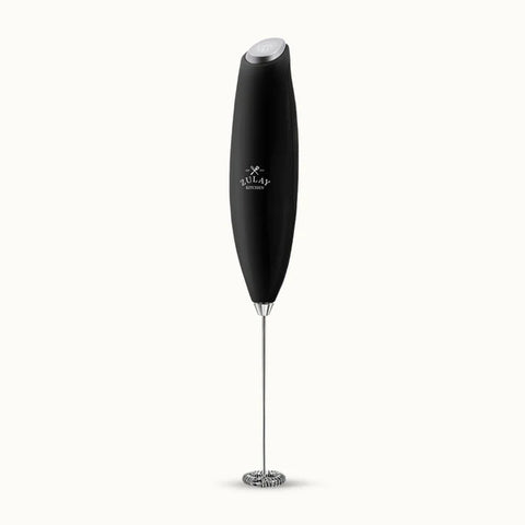 Zulay Black Milk Frother (Without Stand) Hangable & Shelf Ready