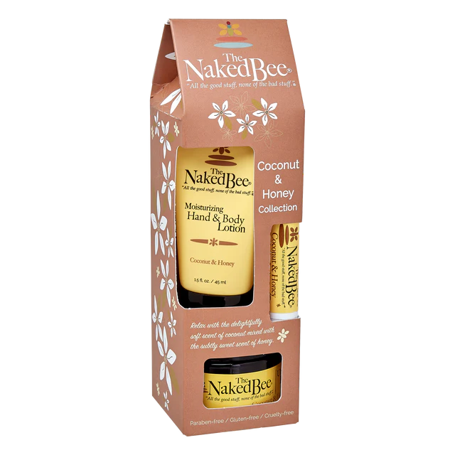 The Naked Bee Coconut & Honey Gift Set
