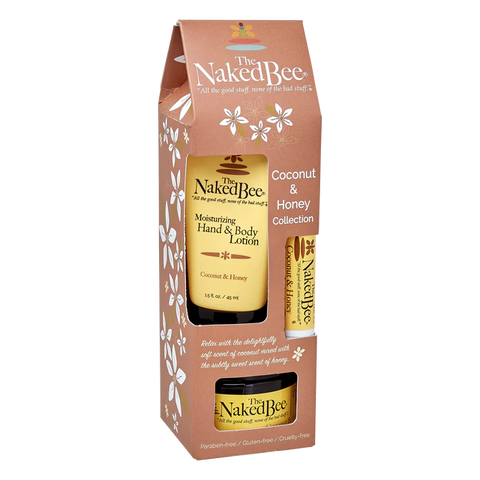 The Naked Bee Coconut & Honey Gift Set