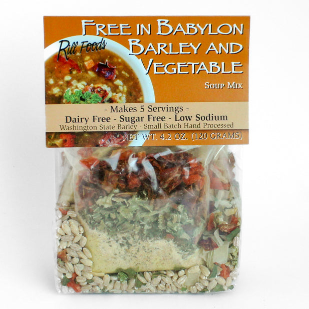 Rill Foods Babylon Barley and Vegetable Soup Mix Small