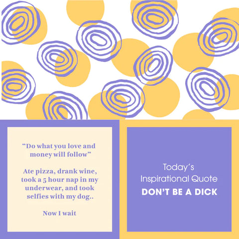 DOM Now I wait Napkin