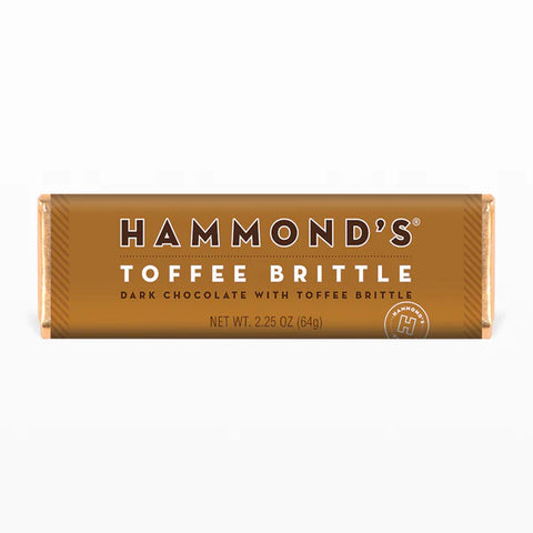 HC TOFFEE BRITTLE DARK CHOCOLATE CANDY BARS