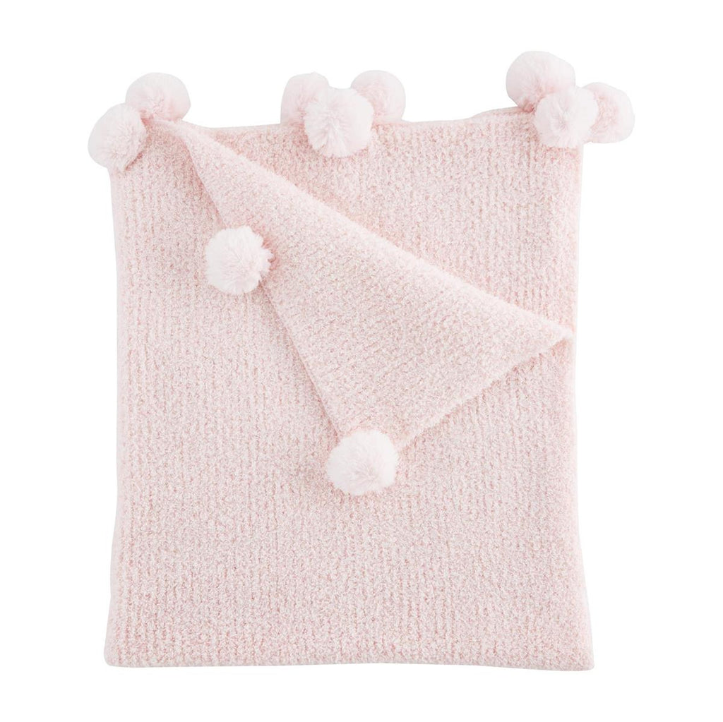 MP Pink Chenille Blanket