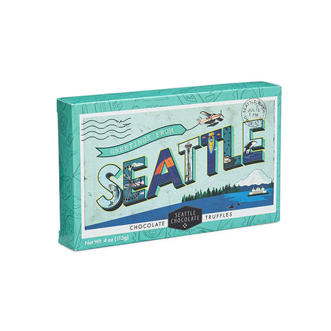 Seattle Chocolate Postcard Box