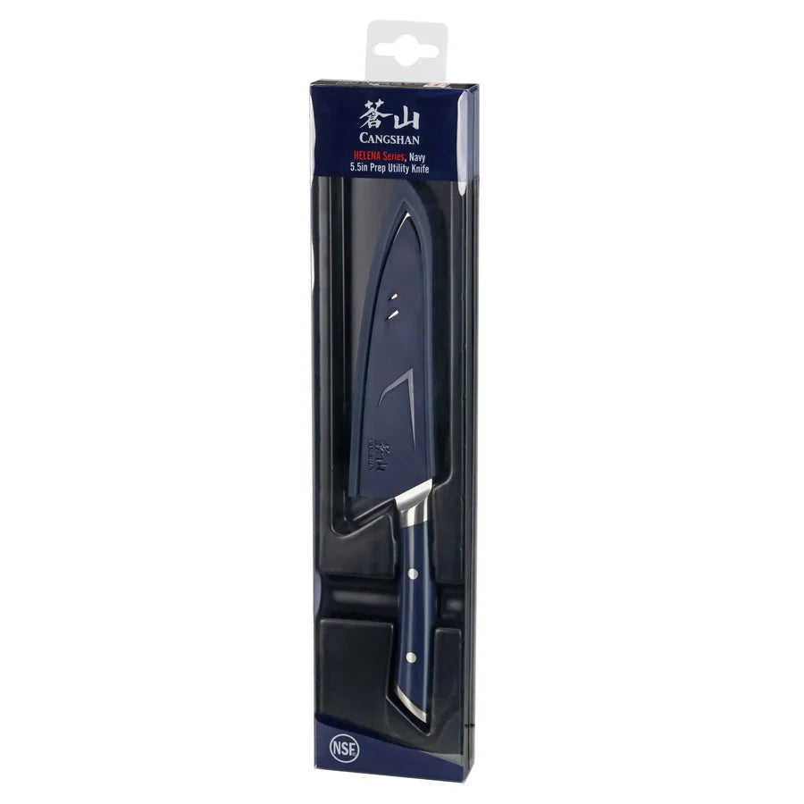 Cangshan Helena 5.5" Blue Prep Utility Knife