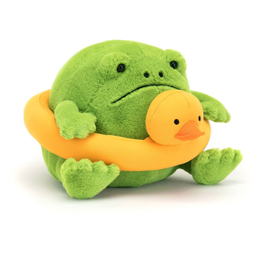 Jellycat Ricky Rain Frog Rubber Ring (New!)