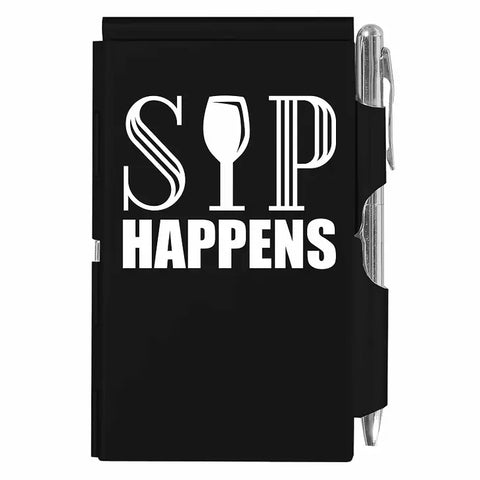 WS Sip Happens Flip Note