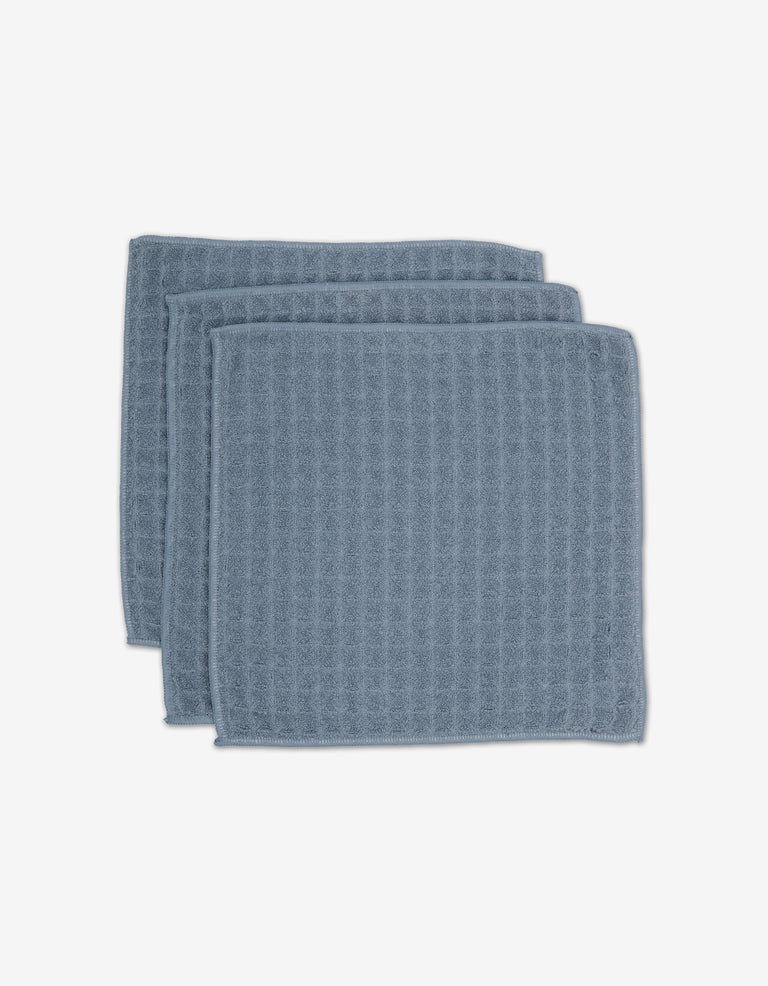 Geometry Sky Waffle Washcloth