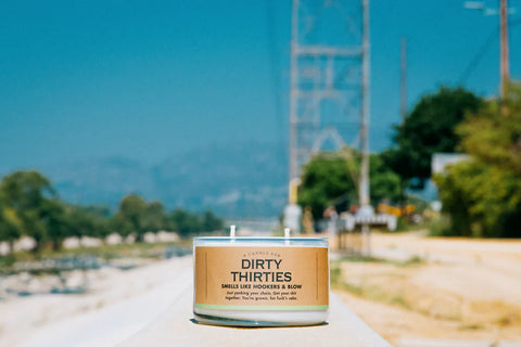 Whiskey River Dirty Thirties Candle 10oz