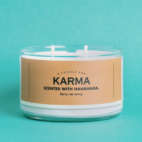 Whiskey River Karma Candle 10oz
