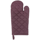 Now Designs Ash Plum Stonewash Oven Mitt