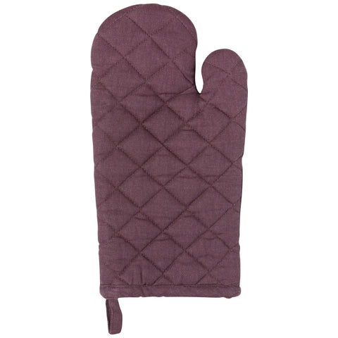 Now Designs Ash Plum Stonewash Oven Mitt