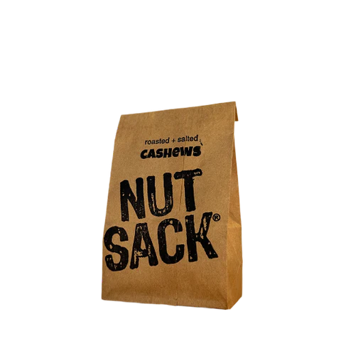 Nut Sack Roasted Salted Cashews 3oz