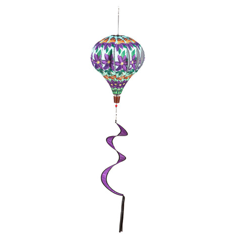 EG Home Clematis Burlap Balloon Spinner